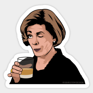 Winking Lucille Sticker